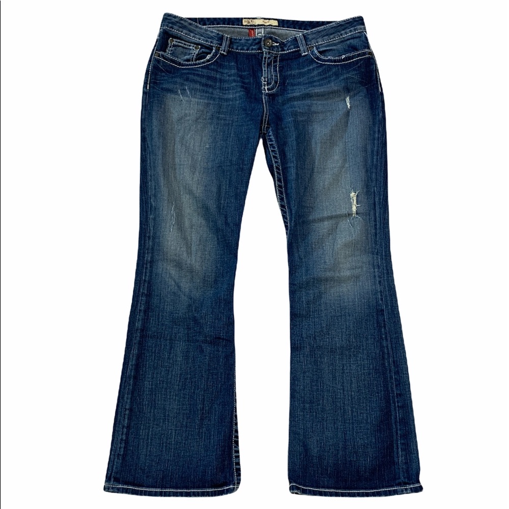 BKE Kate Stretch 34x31.5 Blue Jeans